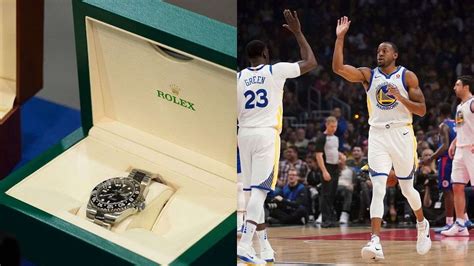 curry rolex gift|Stephen Curry gifts Draymond Green, Andre Iguodala engraved .